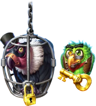 Parrot locked bandit