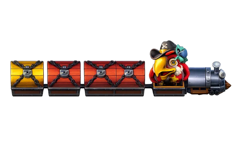 Pirots 3 train heist