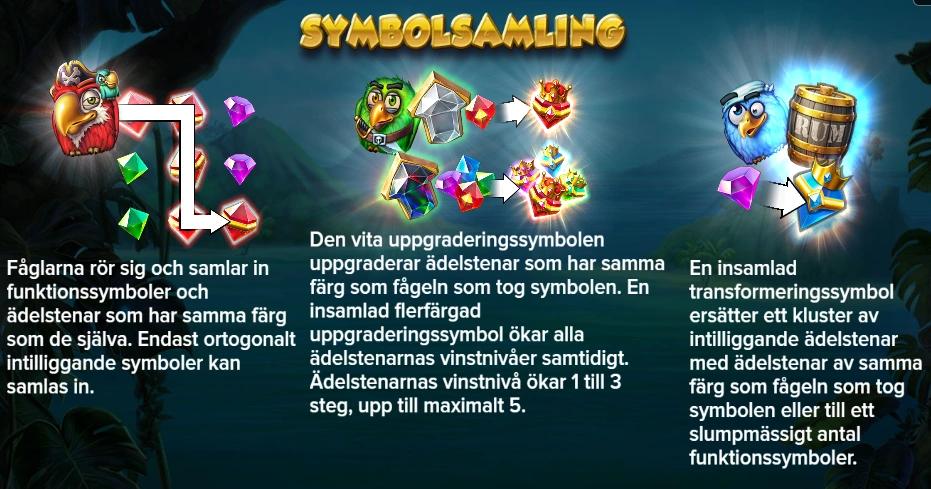 Pirots slot symbols